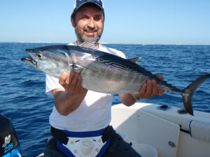 Lawrence with 15lb Bonita