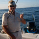Roy with a number of Smelt on his line