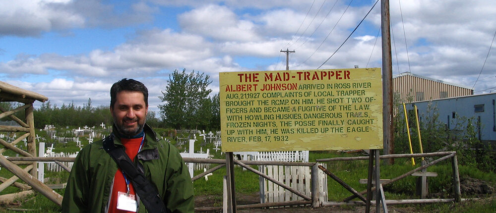 lawrence mad trapper grave marker