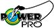 Logo with the words Power Pro and a green and yellow circular symbol.