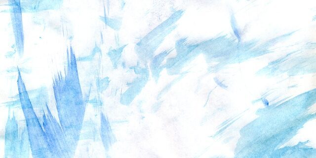 Abstract blue and white marbled texture with soft blending.